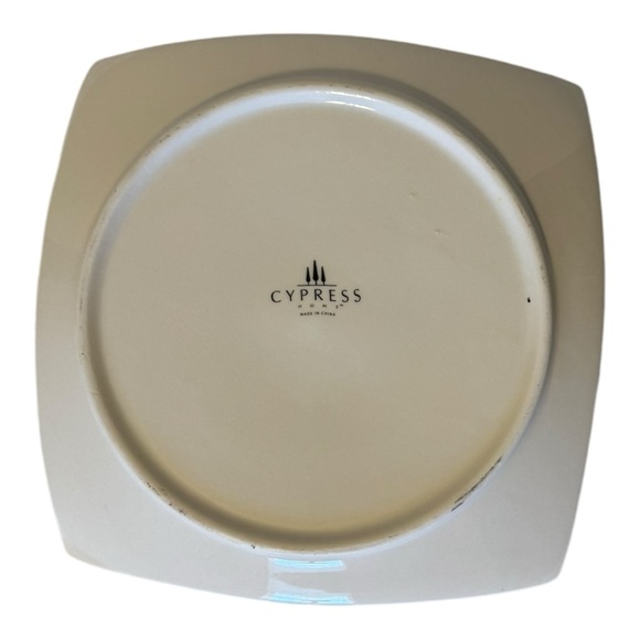 Set of 3 Cypress Home Christmas Square Plates | Peace, Joy, Cheer - Picture 5 of 12